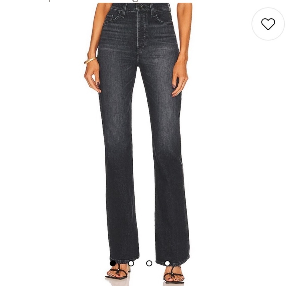 Hudson Faye Ultra High Rise Bootcut Jeans Eco Black Size 29 Long